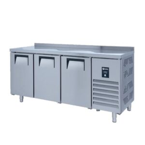 İceinox CTN 515 CR Kısa Model Tezgah Tip 3 Kapılı Buzdolabı 515 L 430 K 180x70x85 Cm