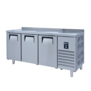 İceinox CTS 440 Tezgah Tip Snack Seri 3 Kapılı Buzdolabı 440 L 304 K 200x60x85 cm