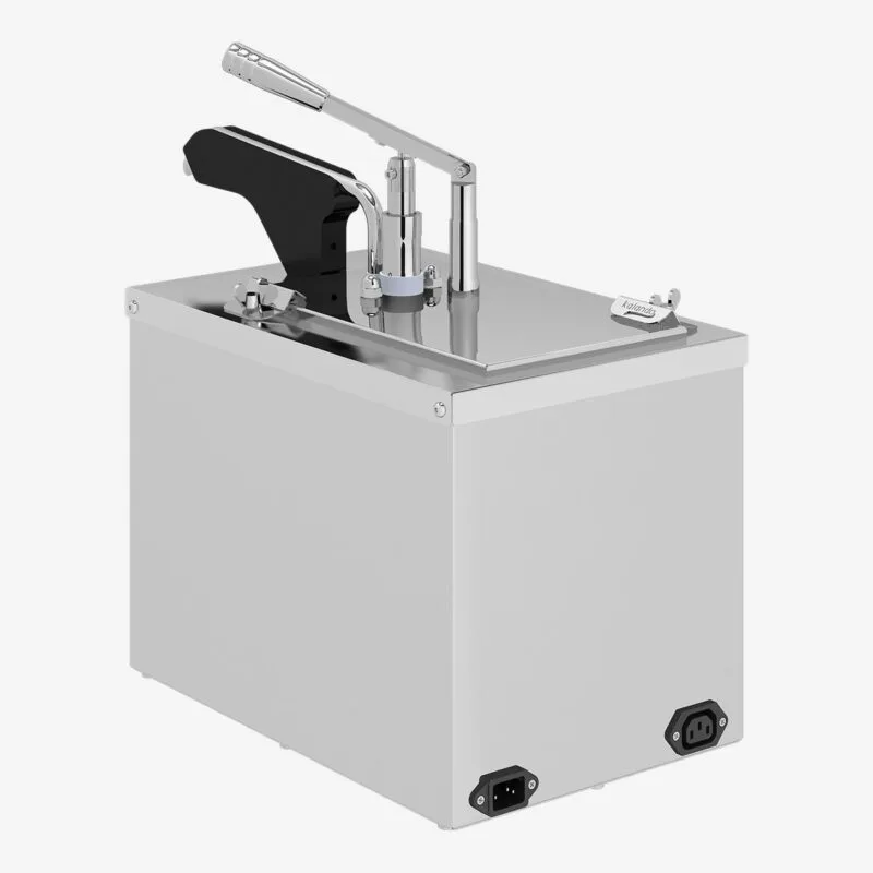 Kalando KD-021 Benmari Isıtmalı Sos Pompası Musluk Isıtmalı Paslanmaz GN 1/4 5,25 L