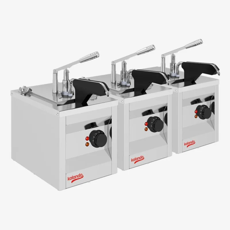 Kalando KD-021 Benmari Isıtmalı Sos Pompası Musluk Isıtmalı Paslanmaz GN 1/4 5,25 L