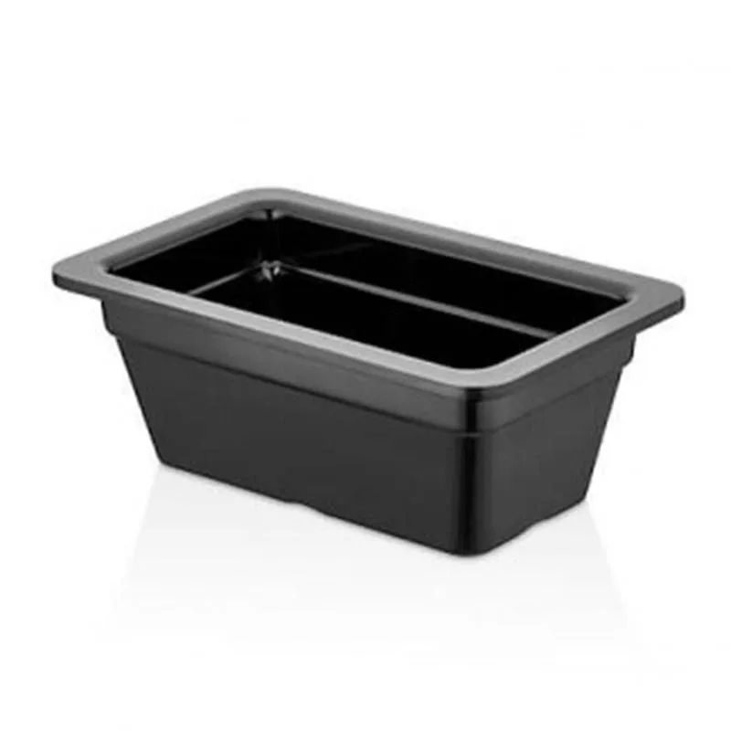Külsan 11400.BL Thermoset Gastronom Küvet GN 1/4 26.5x16.2 cm 2 L Siyah