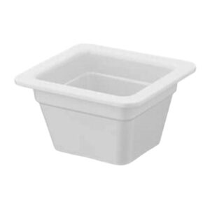 Külsan 11600.CW Thermoset Gastronom Küvet GN 1/6 17.6x16.2 cm 1.1 L Beyaz