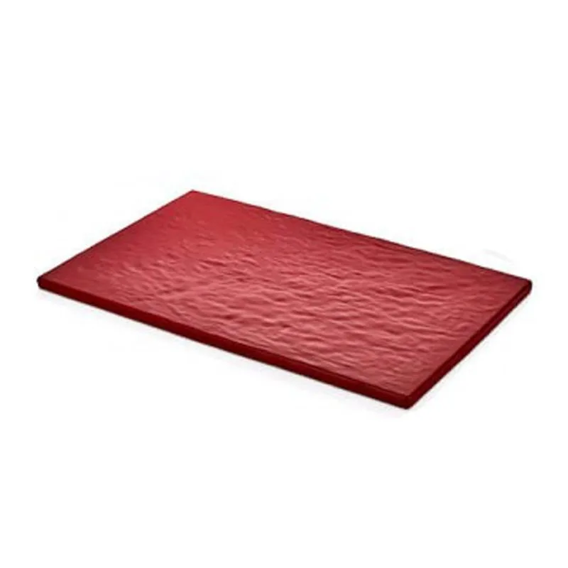 Külsan 17011.R Thermoset Pano Taş Efektli GN 1/1 53x32.5 cm Kırmızı