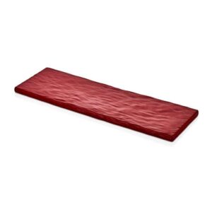 Külsan 17024.R Thermoset Pano Taş Efektli GN 2/4 53x16.3 cm Kırmızı