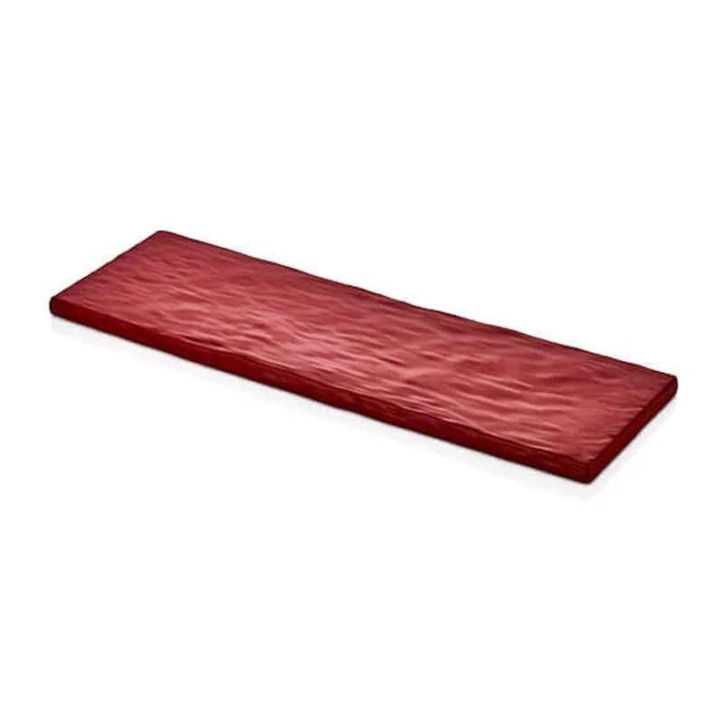 Külsan 17024.R Thermoset Pano Taş Efektli GN 2/4 53x16.3 cm Kırmızı