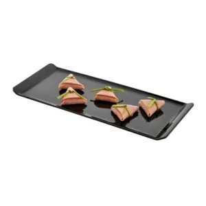 Külsan 20038.BL Thermoset Baton Tabak Dikdörtgen 38x16 cm Siyah
