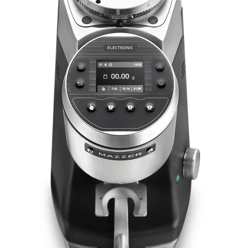 Mazzer Kony SG Tartılı Kahve Değirmeni Siyah 63 mm