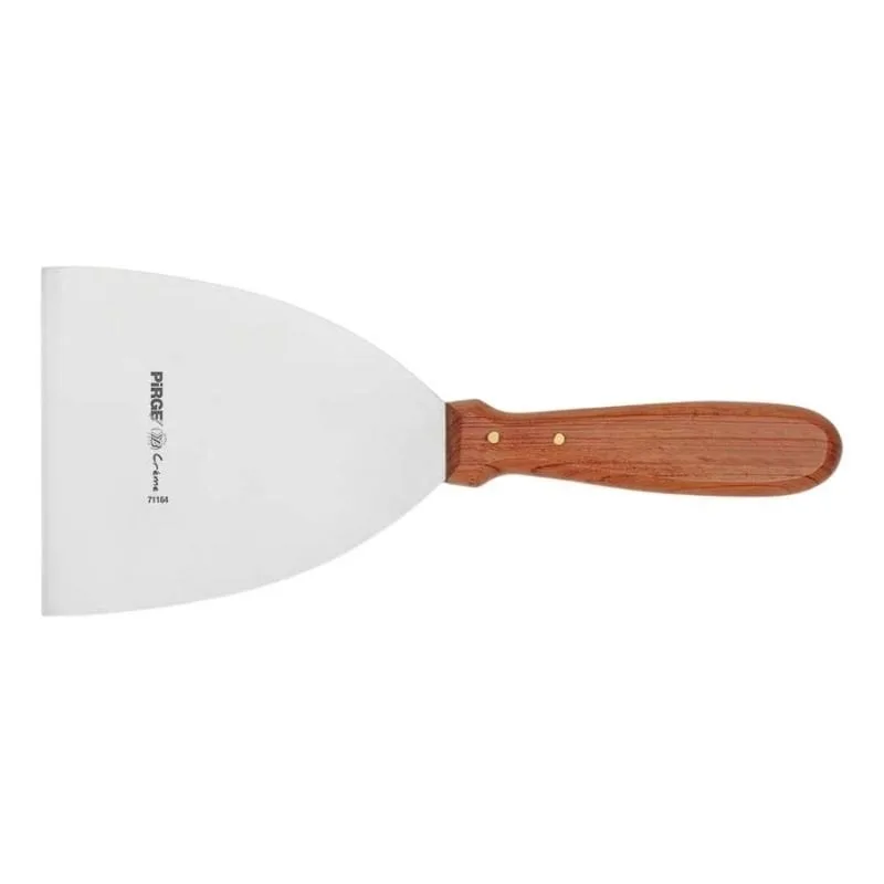 Pirge Creme Spatula No. 4 Ahşap Sap 12,5 cm - 71164