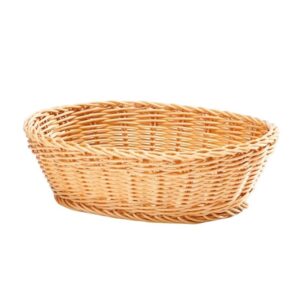 Zicco JQ-1001 Oval Ekmek Sepeti 25x19x8 cm Açık Renk