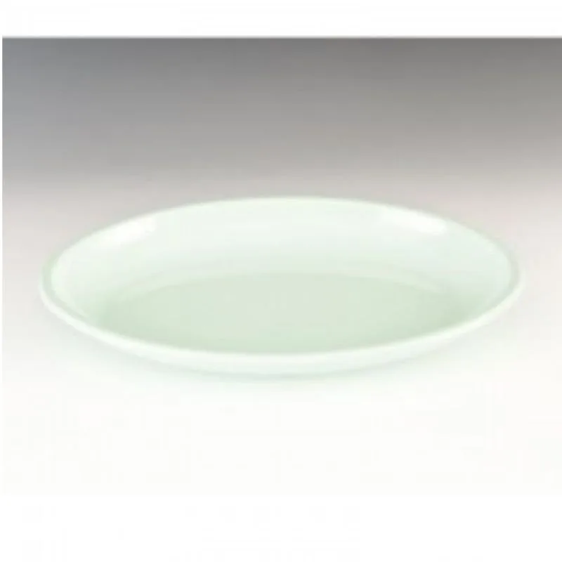 Zicco K-2036 Oval Melamin Teşhir Tabağı 48x34x5.5 cm Beyaz