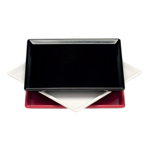 Zicco K-2042 Melamin Kare Teşhir Tabağı 20x20 cm Beyaz