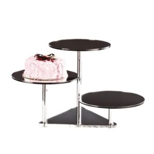 Zicco ZCP 083-Y 3 Katlı Aynalı Teşhir Standı 11x23x35 cm