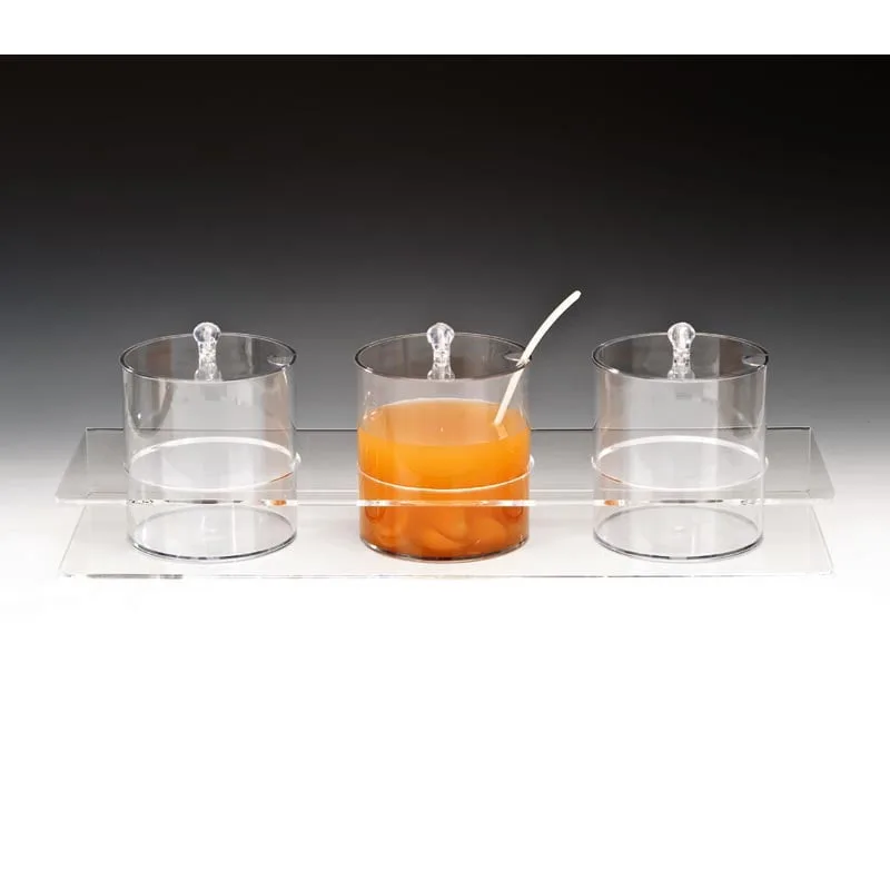 Zicco ZCP-088 Polikarbon Sosluk Reçellik Standı 3'lü 2.1 L 21x60 cm
