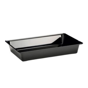 Zicco ZCP 314-P Polikarbon Teşhir Tepsisi 44x28x cm Siyah