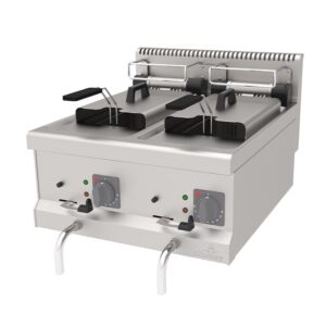 Atalay 700 Seri Fritöz Set Üstü Elektrikli 11+11 Lt 60x70 Cm