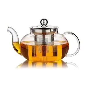 Biradlı GRV-TC600 Çelik Süzgeçli Cam Delik, 600 ml