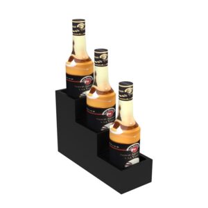 Decorelax 3 Bölmeli 3 Katlı Şurup ve Sos Standı Siyah
