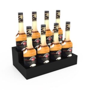 Decorelax 8 Bölmeli 2 Katlı Şurup ve Sos Standı Siyah