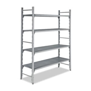 Empero 4 Katlı Polipropilen İstif Rafı Düz Tablalı 617x40x180 Cm