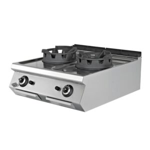 Empero 900 Plus Seri 2 Gözlü Wok Ocak Set Üstü Gazlı 80x90 Cm