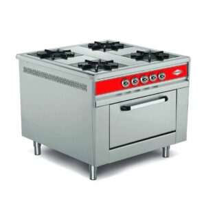 Empero 900 Plus Seri Kuzine Fırın 4 Gözlü Gazlı 100x100 Cm