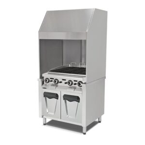 Empero Duvar Tip Sulu Izgara Paslanmaz Gazlı 136x85x215 Cm