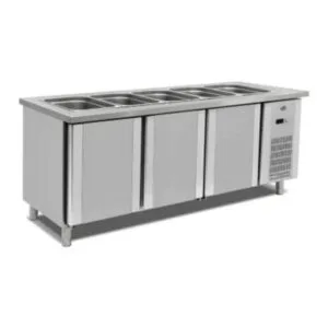 Empero EMP.BSS.20 Soğuk Servis Ünitesi Buzdolaplı 3x1/1 Gn