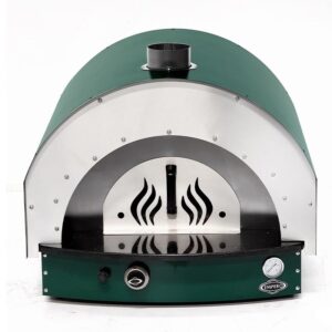 Empero PLF.PLS.D5-G Taş Tabanlı Pizza Ve Pide Fırını Gazlı Yeşil 25 Cm x 4 Pizza Kapasiteli