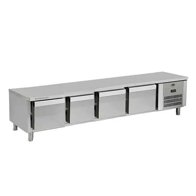 Empero Set Altı Buzdolabı 4 Derin Çekmeceli 240x70x60 Cm