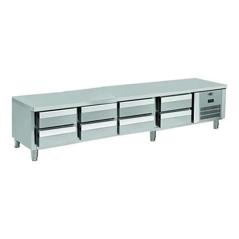 Empero Set Altı Derin Dondurucu 8 Çekmeceli 240x70x60 Cm