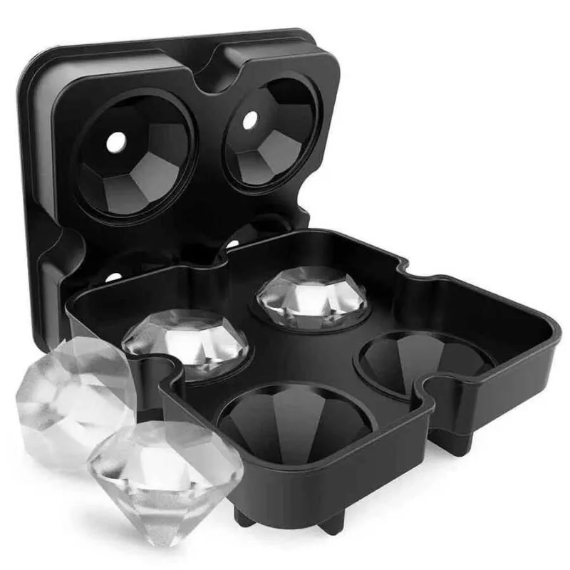 Epinox EBK-60 Silikon Buz Kalıbı Elmas Dörtlü 47x38 mm