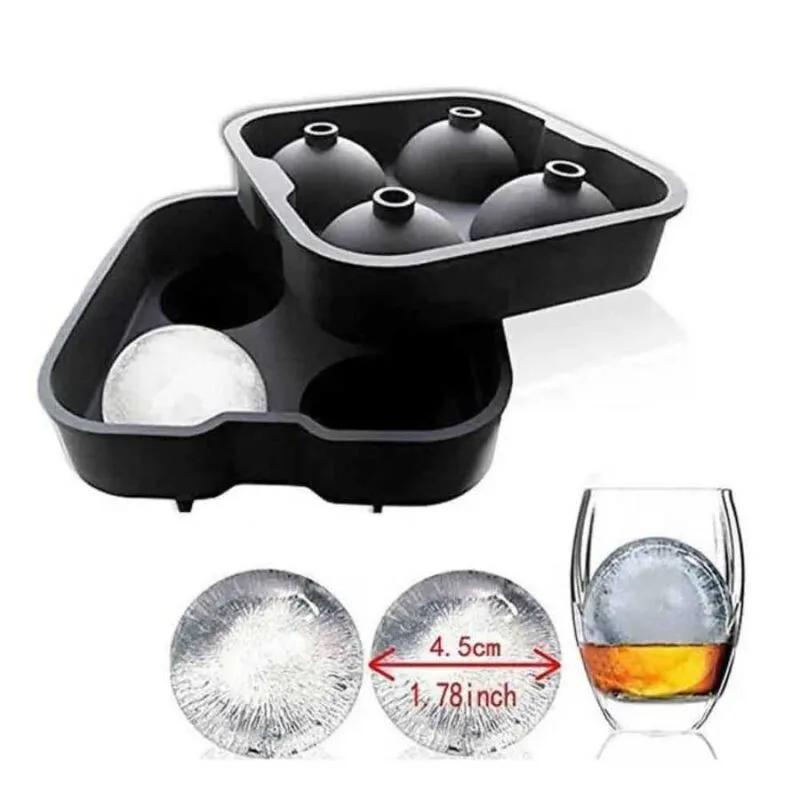 Epinox TBK-45 Silikon Buz Kalıbı Dörtlü Top 45 mm