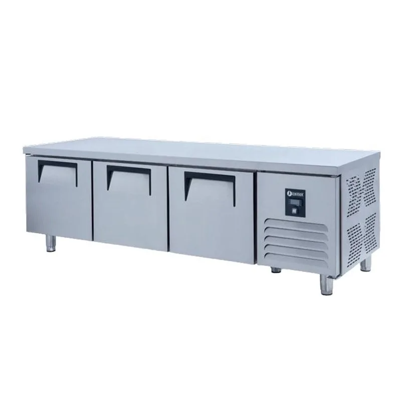 İceinox UTS 280 CR Pişirici Altı 3 Kapılı Buzdolabı 280 L 430 K 200x60x60 Cm