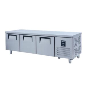 İceinox UTS 330 Pişirici Altı 3 Kapılı Buzdolabı 330 L 304 K 200x70x60 Cm