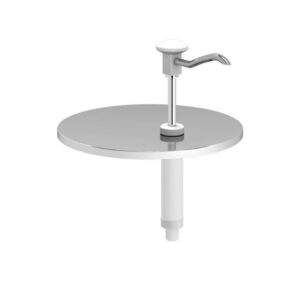 Kalando KD-010-285 Basmalı Sos Pompası Ünitesi 9-10 L Kova Uyumlu Ø285mm Beyaz