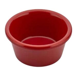 Külsan 13130.R Thermoset Ramekins Minimal 5.8 cm 2.7 cm Yükseklik 30 ml Kırmızı