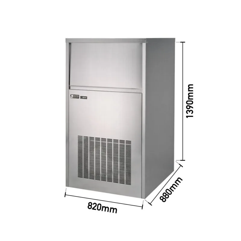 Masterfrost M-2800 Hazneli Gurme Buz Makinesi, 280 kg/gün Kapasiteli