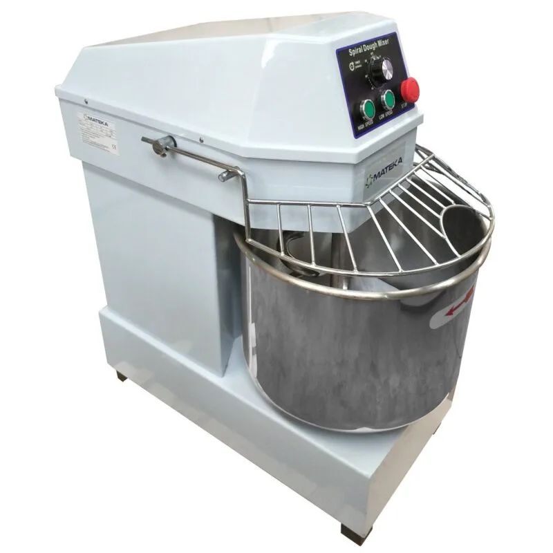 Mateka CSH 60T Spiral Hamur Yoğurma Makinesi 2 Hız 60 L 380V