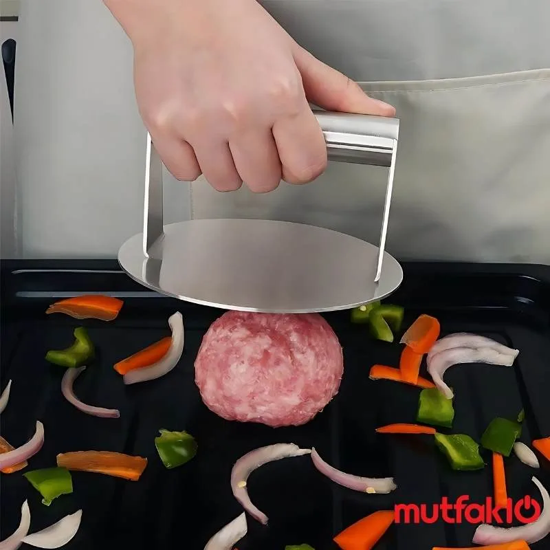 Mutfak10 Hamburger Press Smash Aparatı 16 Cm