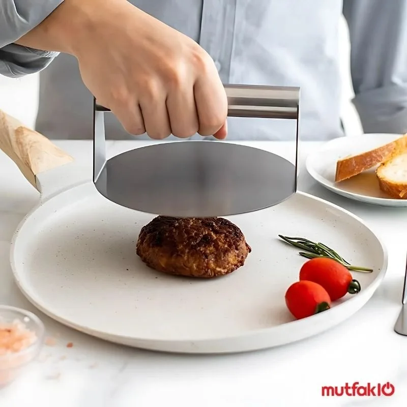 Mutfak10 Hamburger Press Smash Aparatı 16 Cm