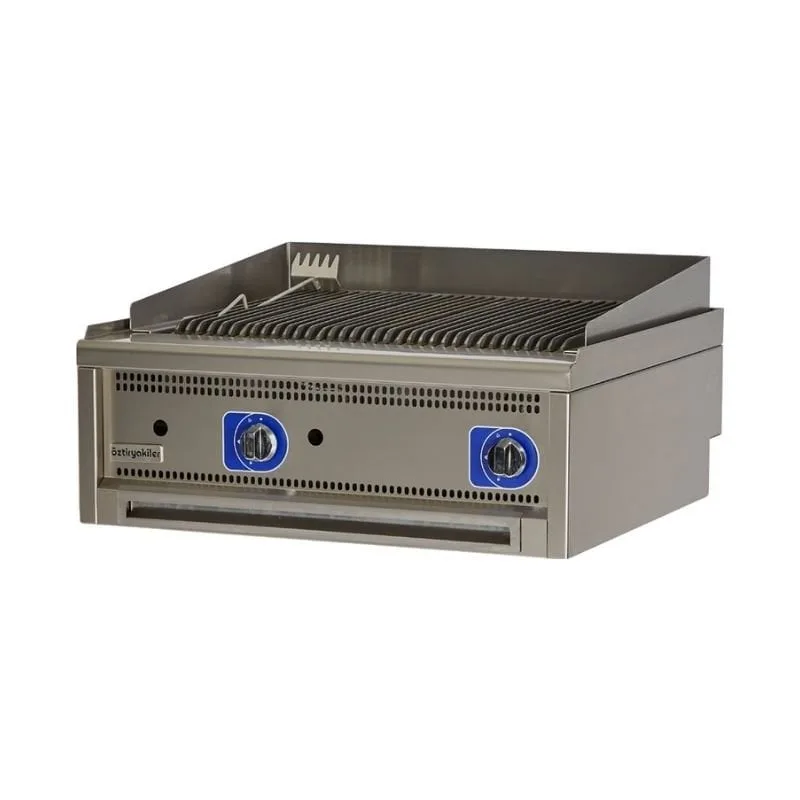 Öztiryakiler Optimum 700 Seri Döküm Izgara Set Üstü Gazlı V2 Model 80*70
