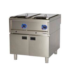 Öztiryakiler Optimum 900 Seri Fritöz Dolaplı Elektrikli 22 Lt+22 Lt 80*90