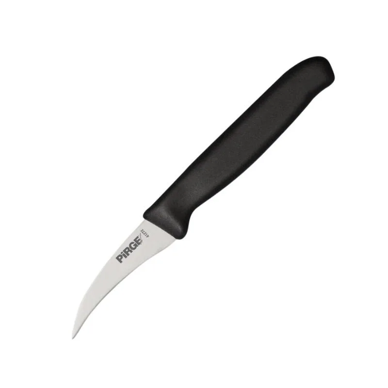 Pirge Creme Dekor Bıçağı Eğri Küçük - 41272