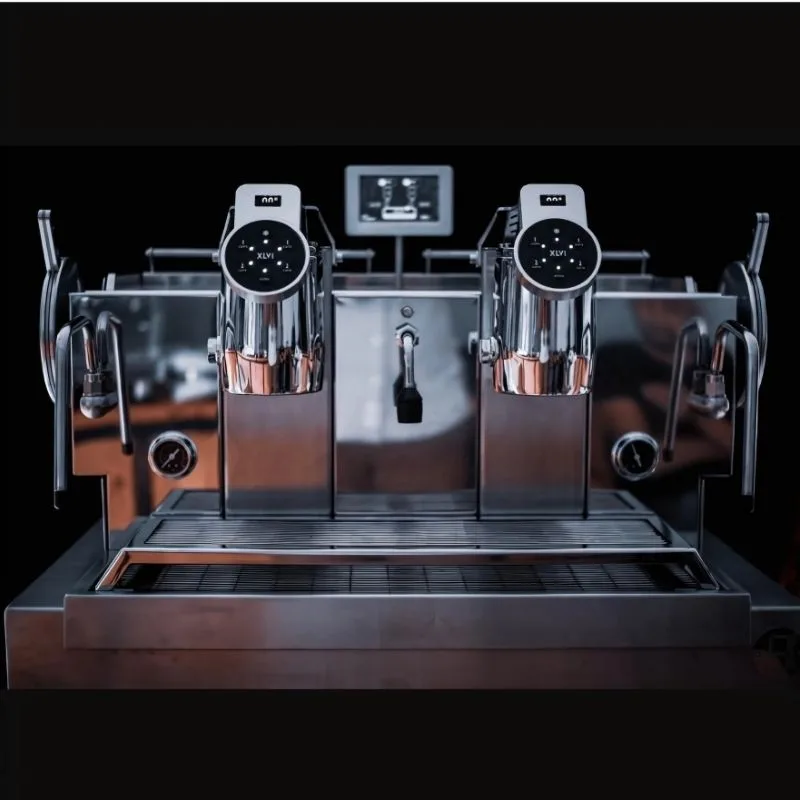 XLVI STH9-2GR Tam Otomatik Espresso Kahve Makinesi 2 Gruplu İnox