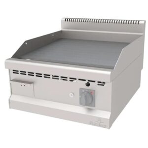 Atalay 700 Seri Düz Krom Pleyt Izgara Set Üstü Gazlı 60x70 Cm