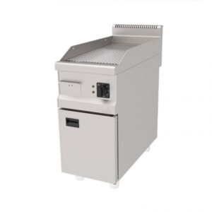 Atalay 900 Seri Nervürlü Krom Pleyt Izgara Dolaplı Elektrikli 40x90 Cm