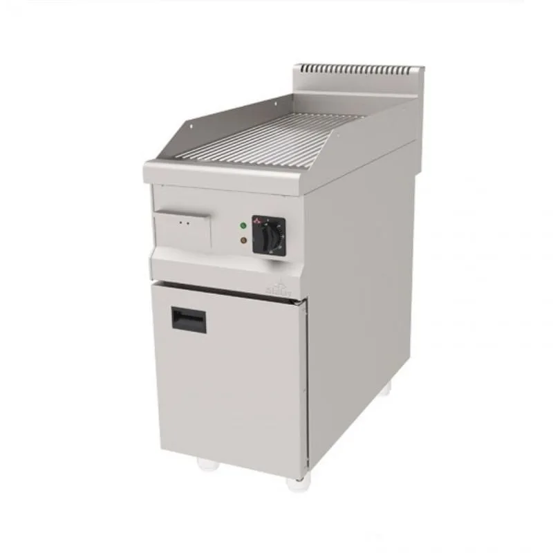 Atalay 900 Seri Nervürlü Krom Pleyt Izgara Dolaplı Elektrikli 40x90 Cm