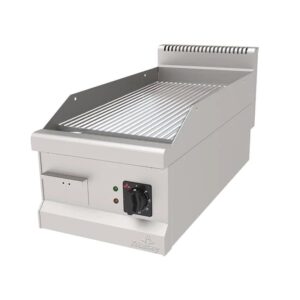 Atalay 900 Seri Nervürlü Krom Pleyt Izgara Set Üstü Elektrikli 40x90 Cm