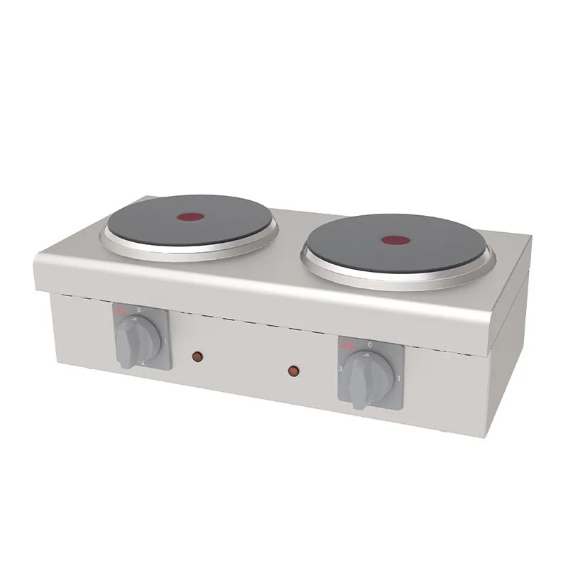 Atalay AEO-02 Set Üstü 2 Pleytli Mini Ocak 63x36x17 cm Elektrikli