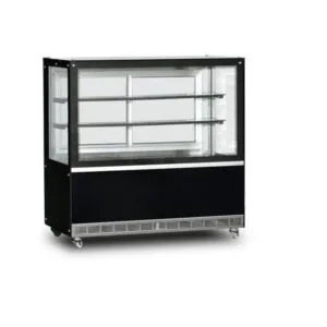 Dampak Soğutmalı Pasta Teşhir Ünitesi Düz Camlı 562 L 130x70 Cm